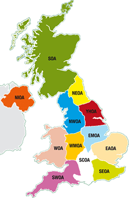 regions map